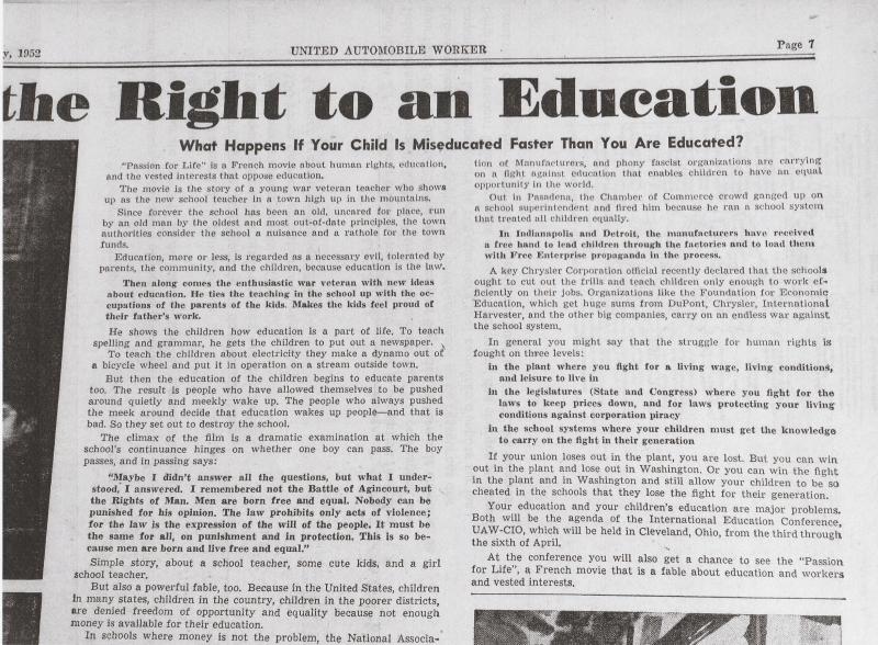 documents sur le film L'Ecole Buissonnière