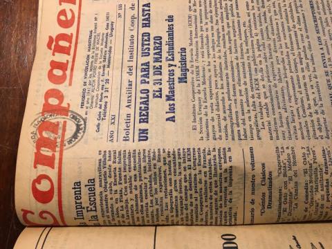 Companeros, journal scolaire uruguayen