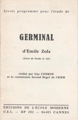 Livret programmé Germinal