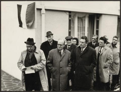 Inauguration de la rue Freinet à Saint Nazaire